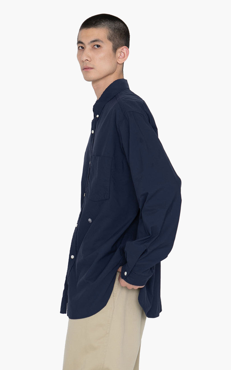 Nanamica Button Down Wind Shirt Dark Navy