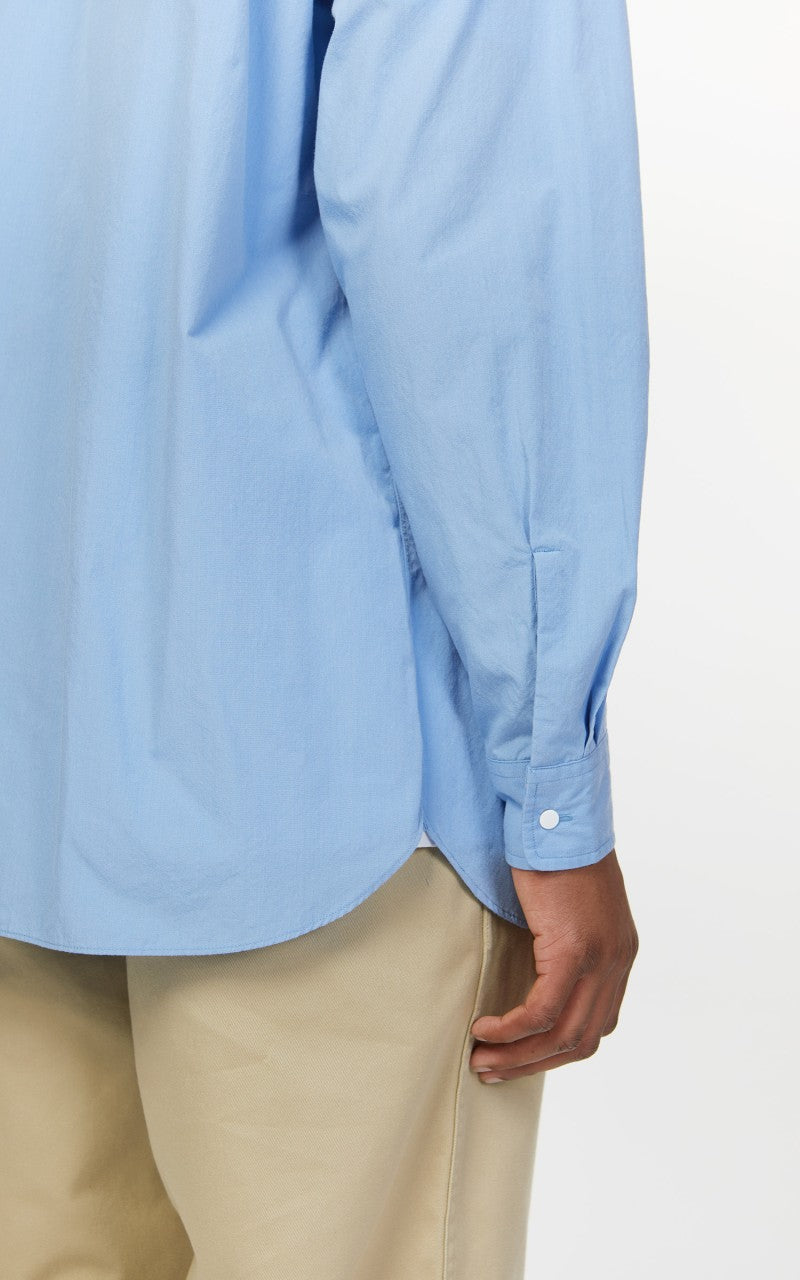 Nanamica Regular Collar Wind Shirt Sax