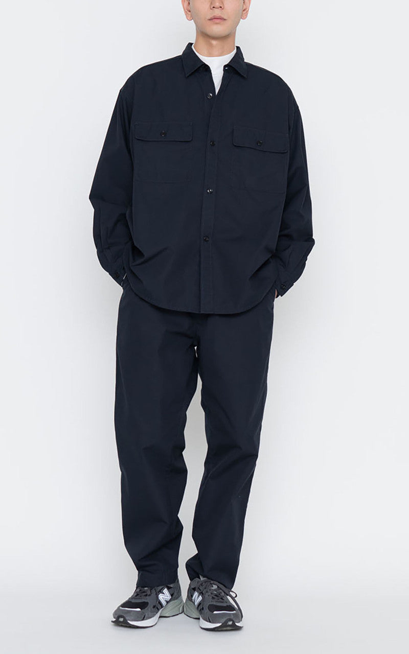 Nanamica Utility Light Wind Shirt Navy