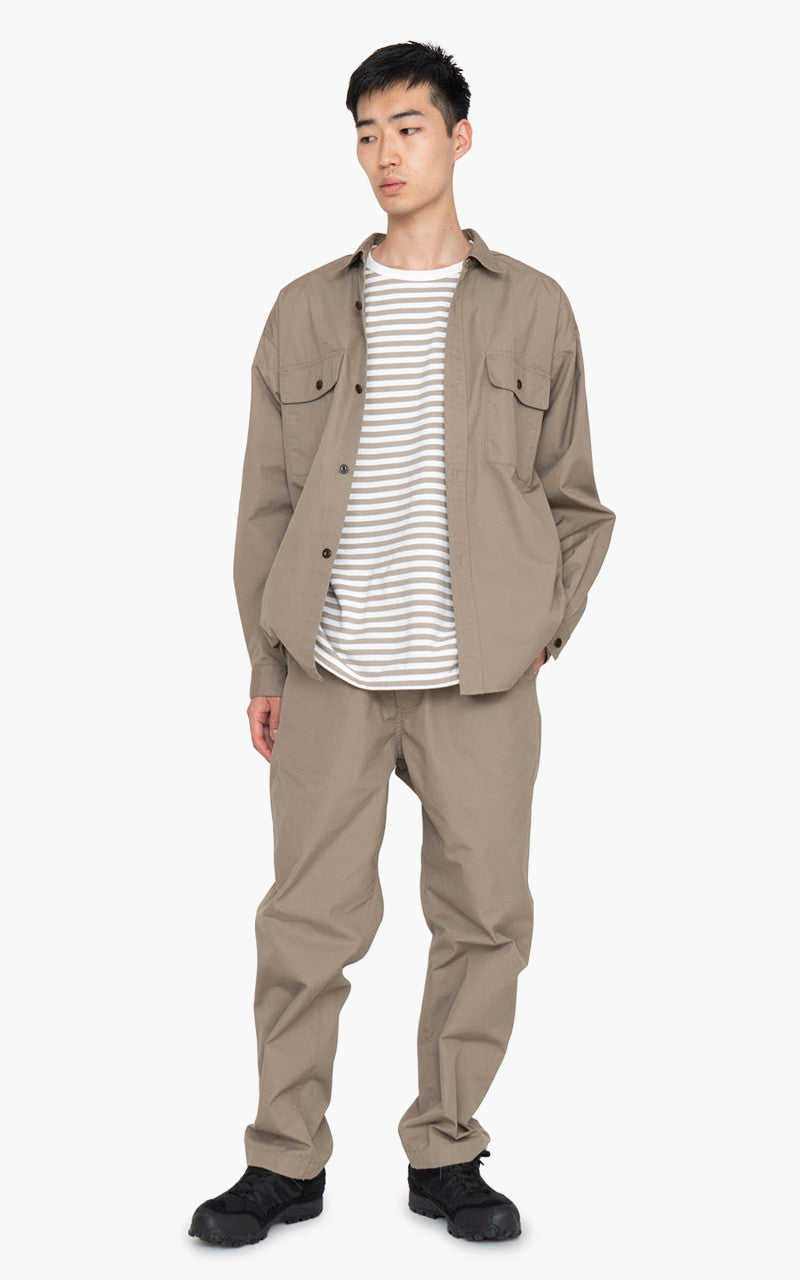 Nanamica Utility Light Wind Shirt Taupe