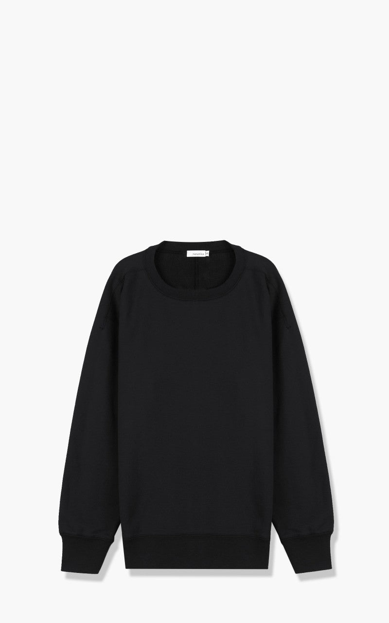 Nanamica Crew Neck Sweat Black