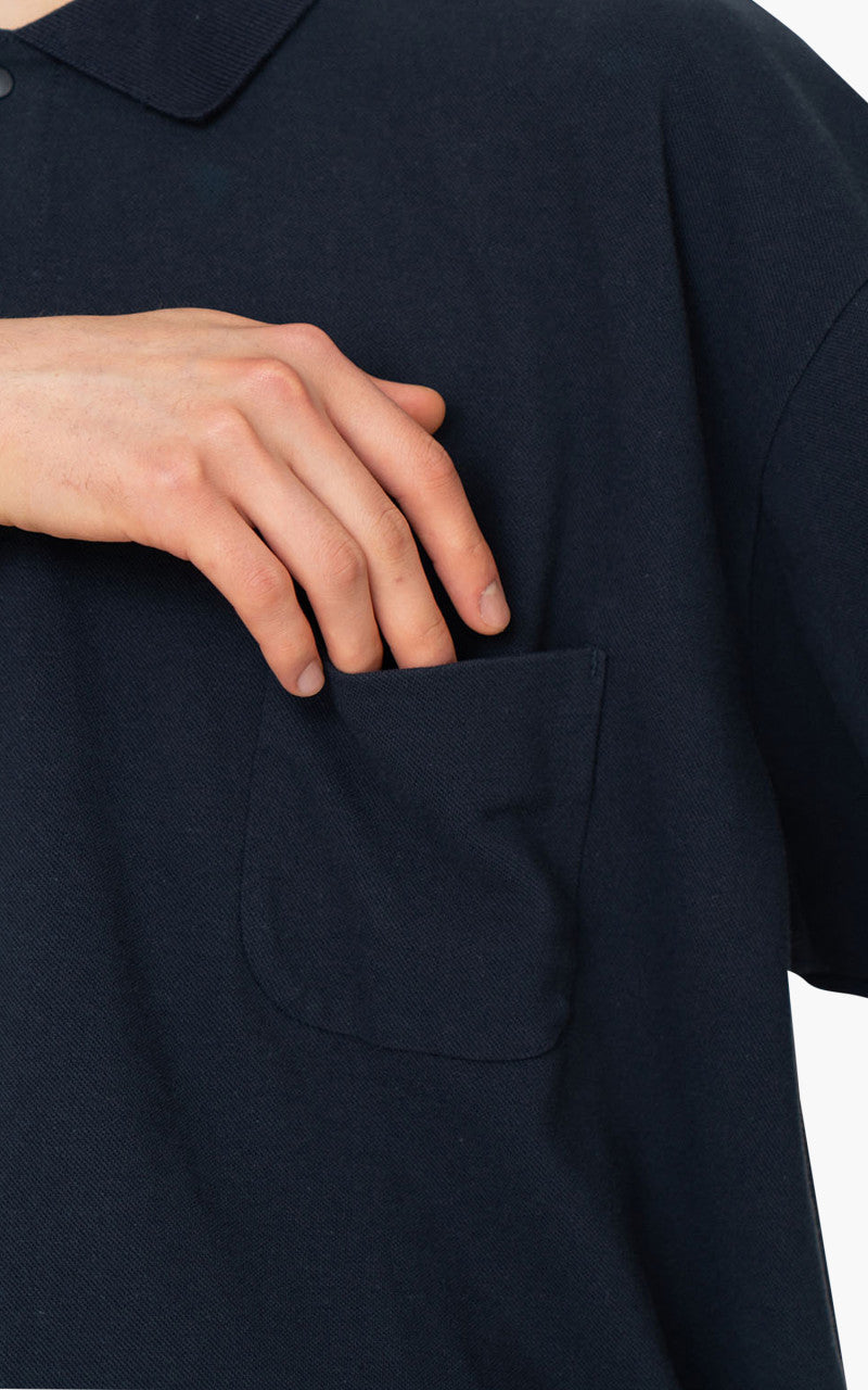 Nanamica H/S Polo Shirt Navy