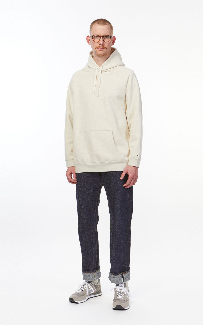 Snow Peak Recycled Cotton Pullover Hoodie Oatmeal