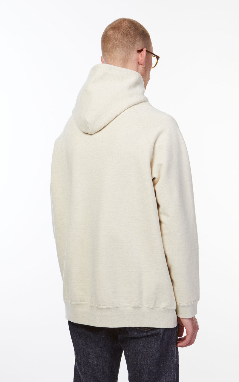 Snow Peak Recycled Cotton Pullover Hoodie Oatmeal