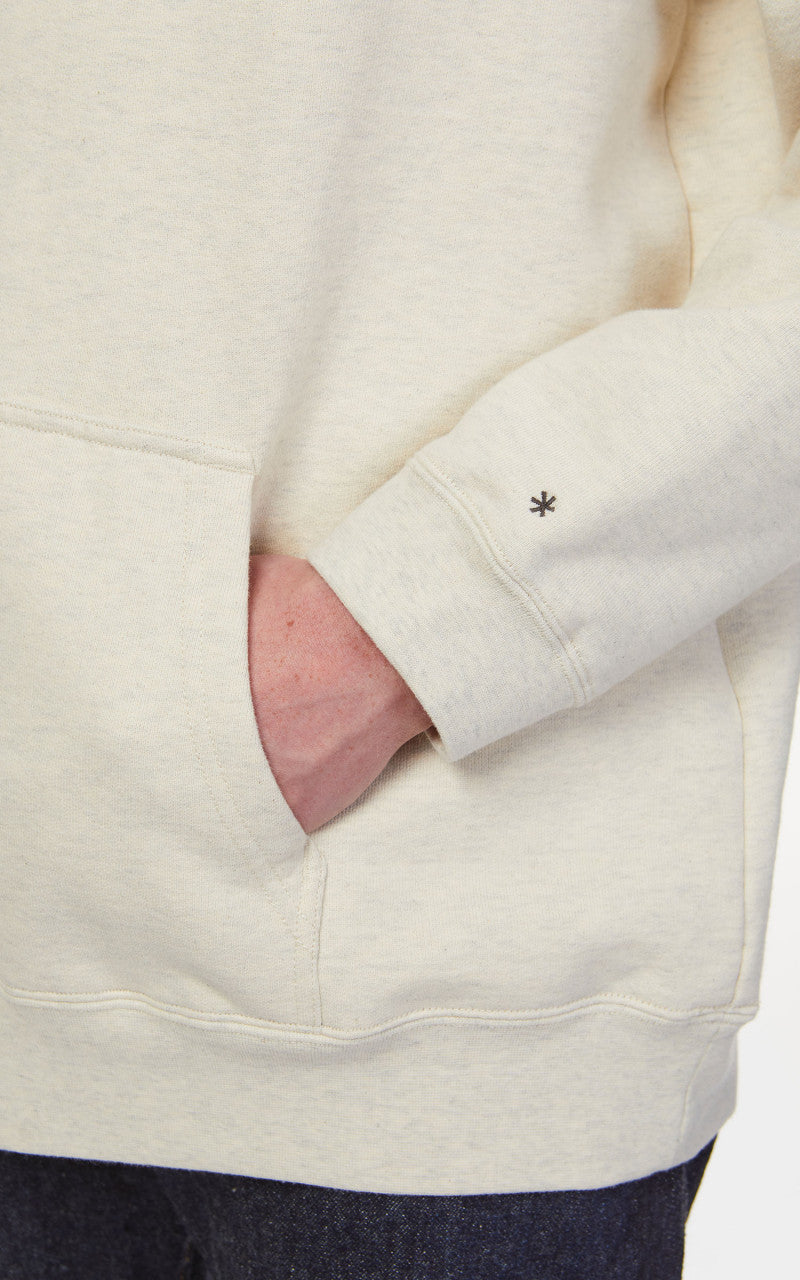 Snow Peak Recycled Cotton Pullover Hoodie Oatmeal