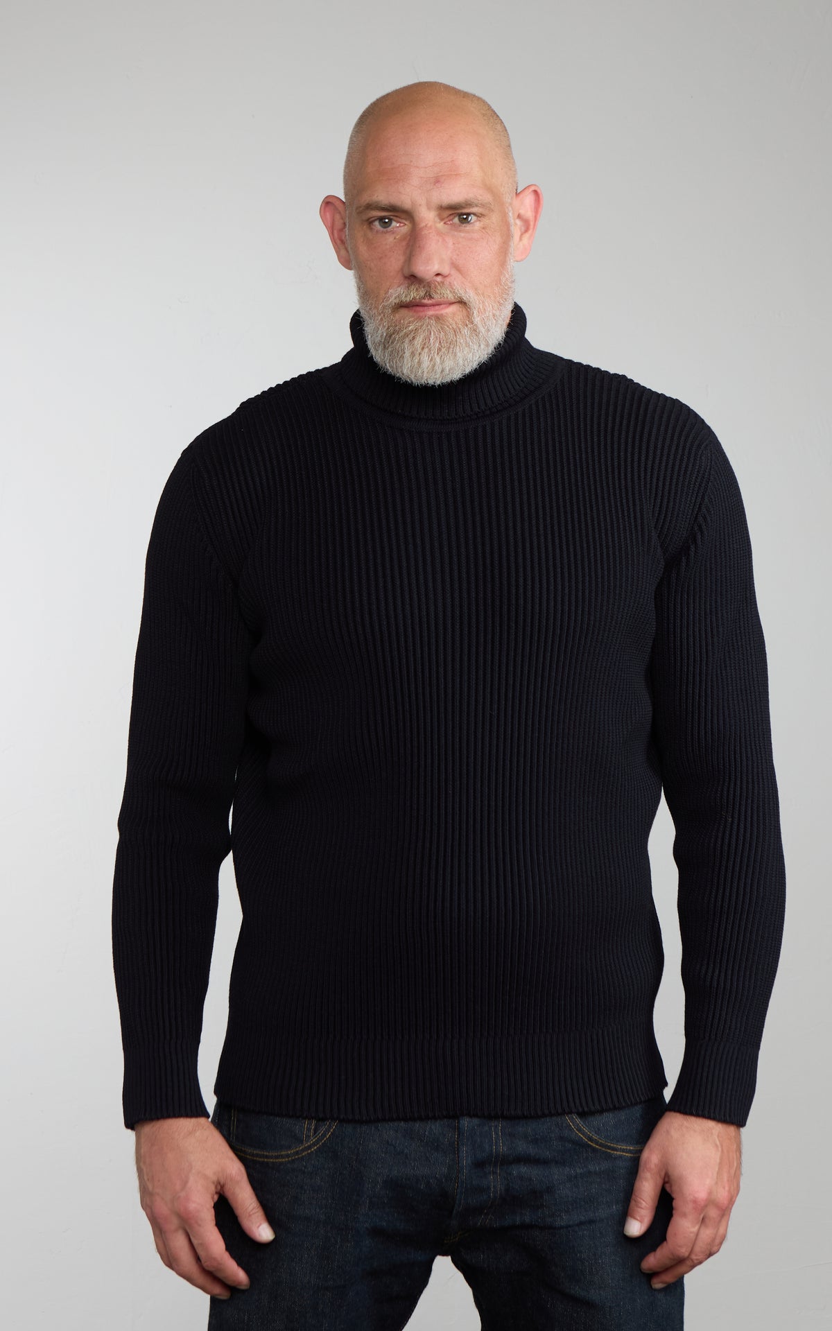 S.N.S. Herning Fender Sweater Navy Blue