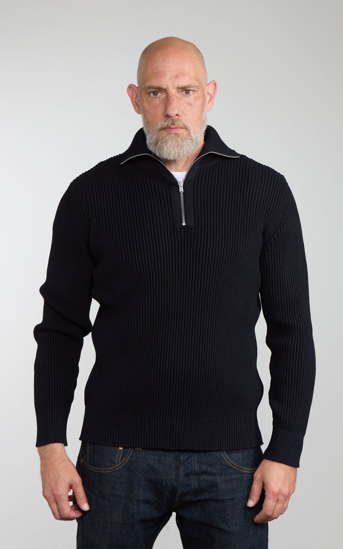 S.N.S. Herning Fender Half Zip Navy Blue