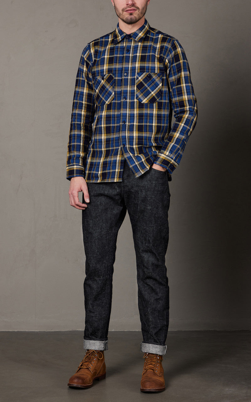 Samurai Jeans S211BK “Koku-Benkei” Slubby Denim Black 17oz