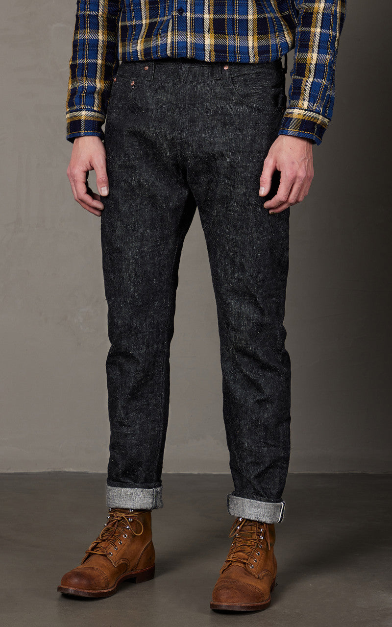 Samurai Jeans S211BK “Koku-Benkei” Slubby Denim Black 17oz