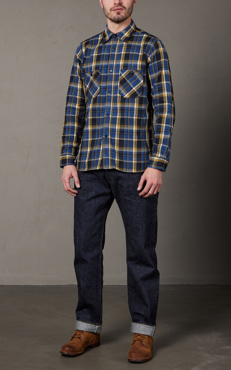 Samurai Jeans S510HX '47 Regular Straight Jeans Selvedge Indigo 15oz