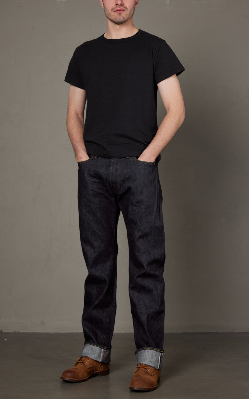 Samurai Jeans S510XX25OZGA-25TH Ganryujima Regular Straight Jeans Selvedge Indigo