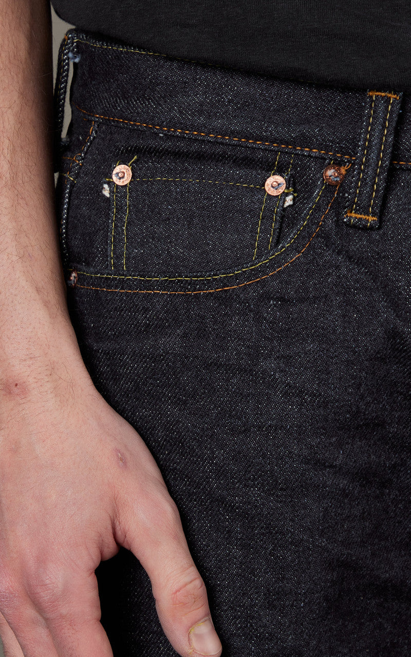 Samurai Jeans S510XX25OZGA-25TH Ganryujima Regular Straight Jeans Selvedge Indigo