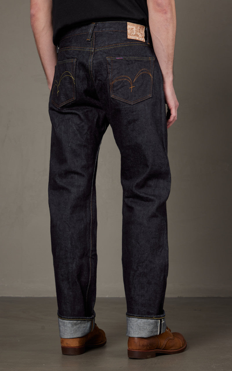 Samurai Jeans S510XX25OZGA-25TH Ganryujima Regular Straight Jeans Selvedge Indigo