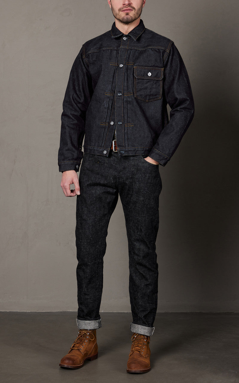 Samurai Jeans S551XX25OZ-25TH Selvedge Jacket Indigo 25oz