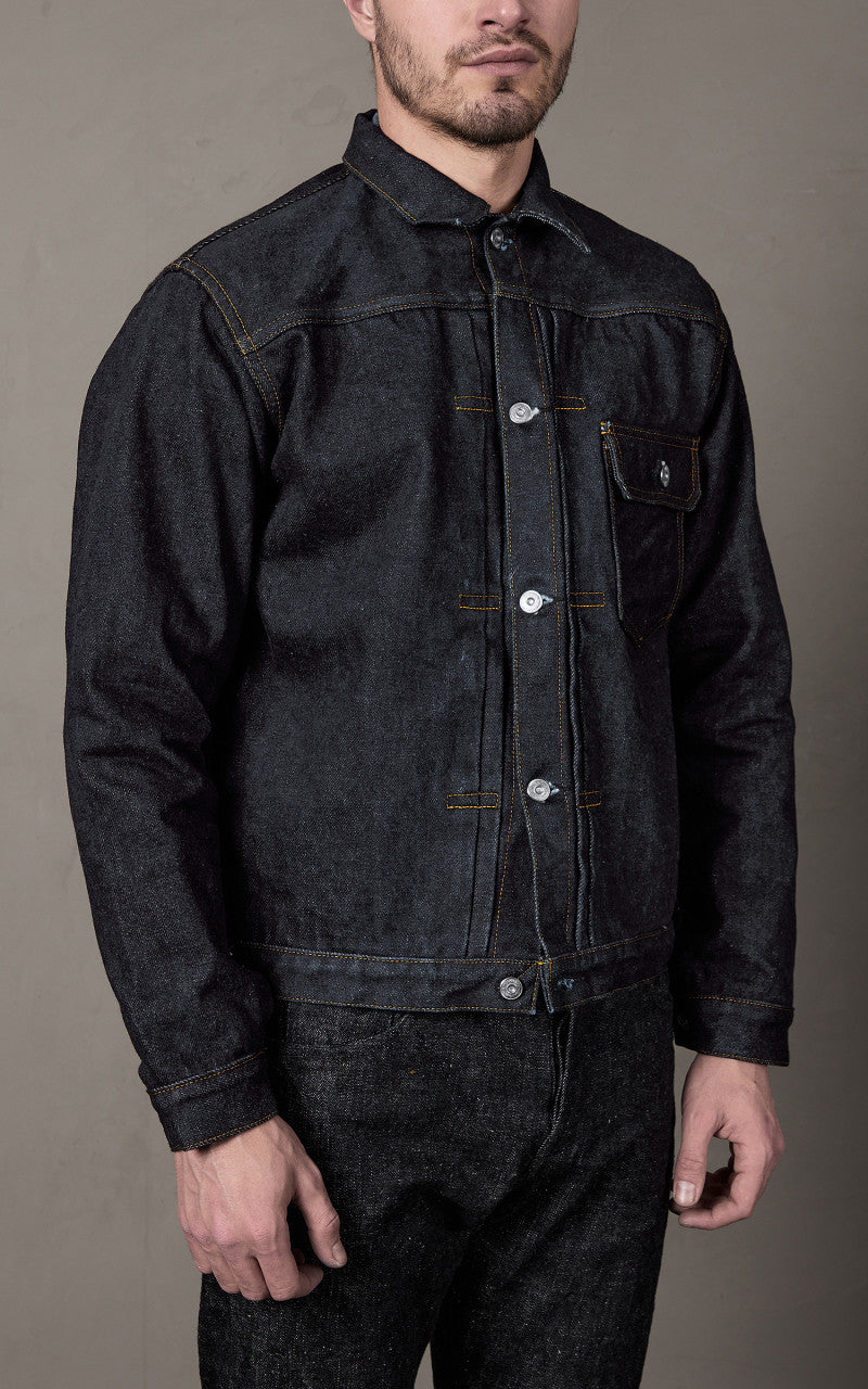 Samurai Jeans S551XX25OZ-25TH Selvedge Jacket Indigo 25oz