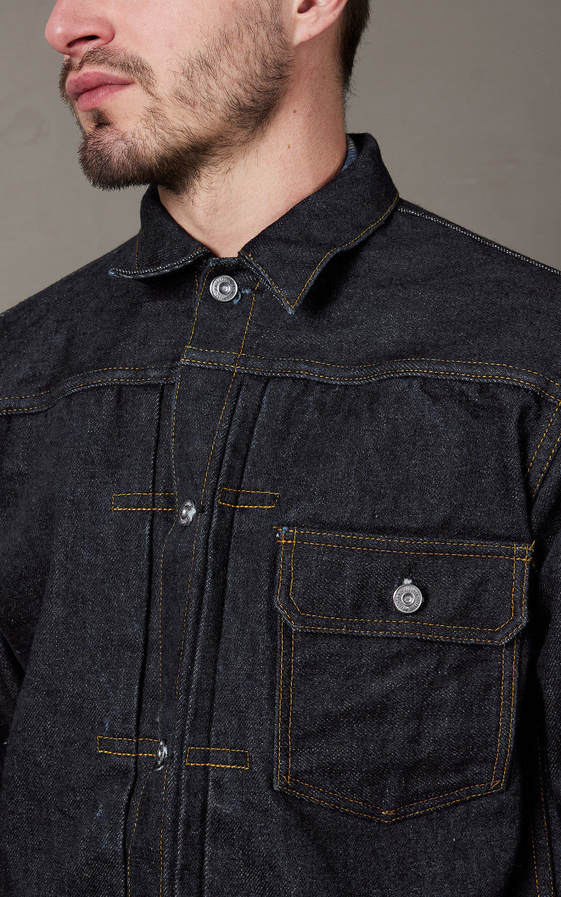 Samurai Jeans S551XX25OZ-25TH Selvedge Jacket Indigo 25oz