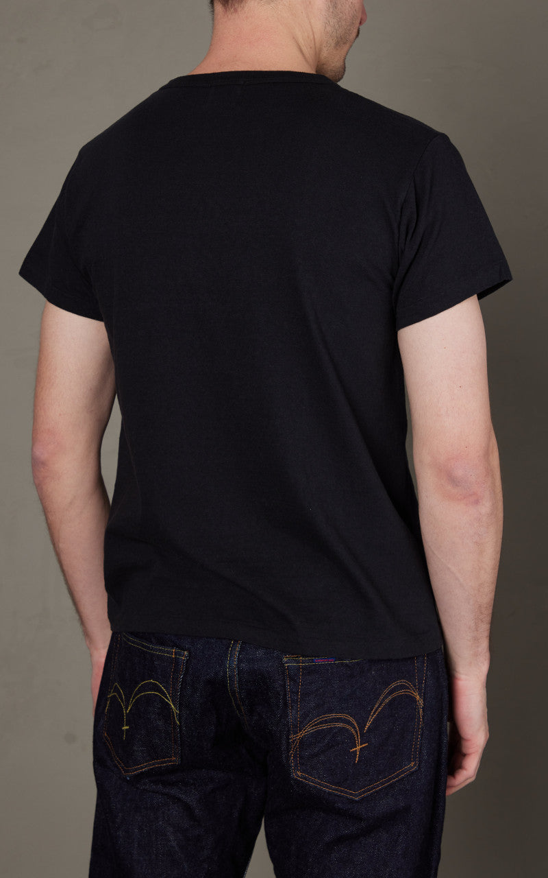 Samurai Jeans SJ2PST-Crew Plain Crew Neck 2-Pack T-Shirt Black