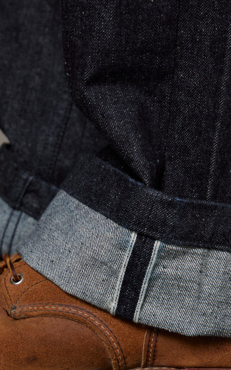 Samurai Jeans SJ48DP Wide Straight Chino Selvedge Indigo 15oz