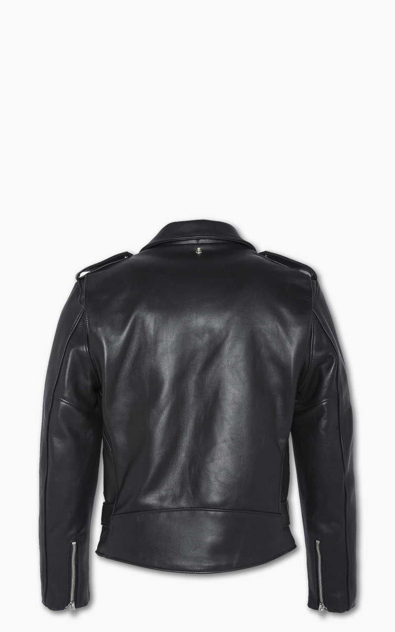 Schott NYC 618 Cowhide Perfecto Leather Jacket Black