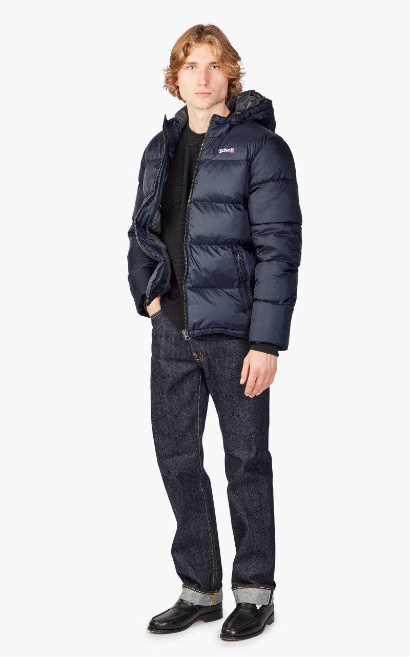 Schott NYC IDAHO2 Puffer Jacket Navy