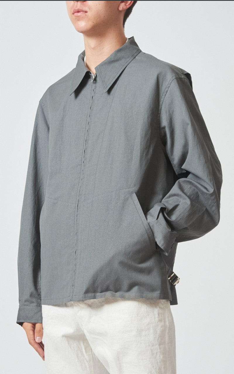 Kaptain Sunshine Fly Blouson Top Grey