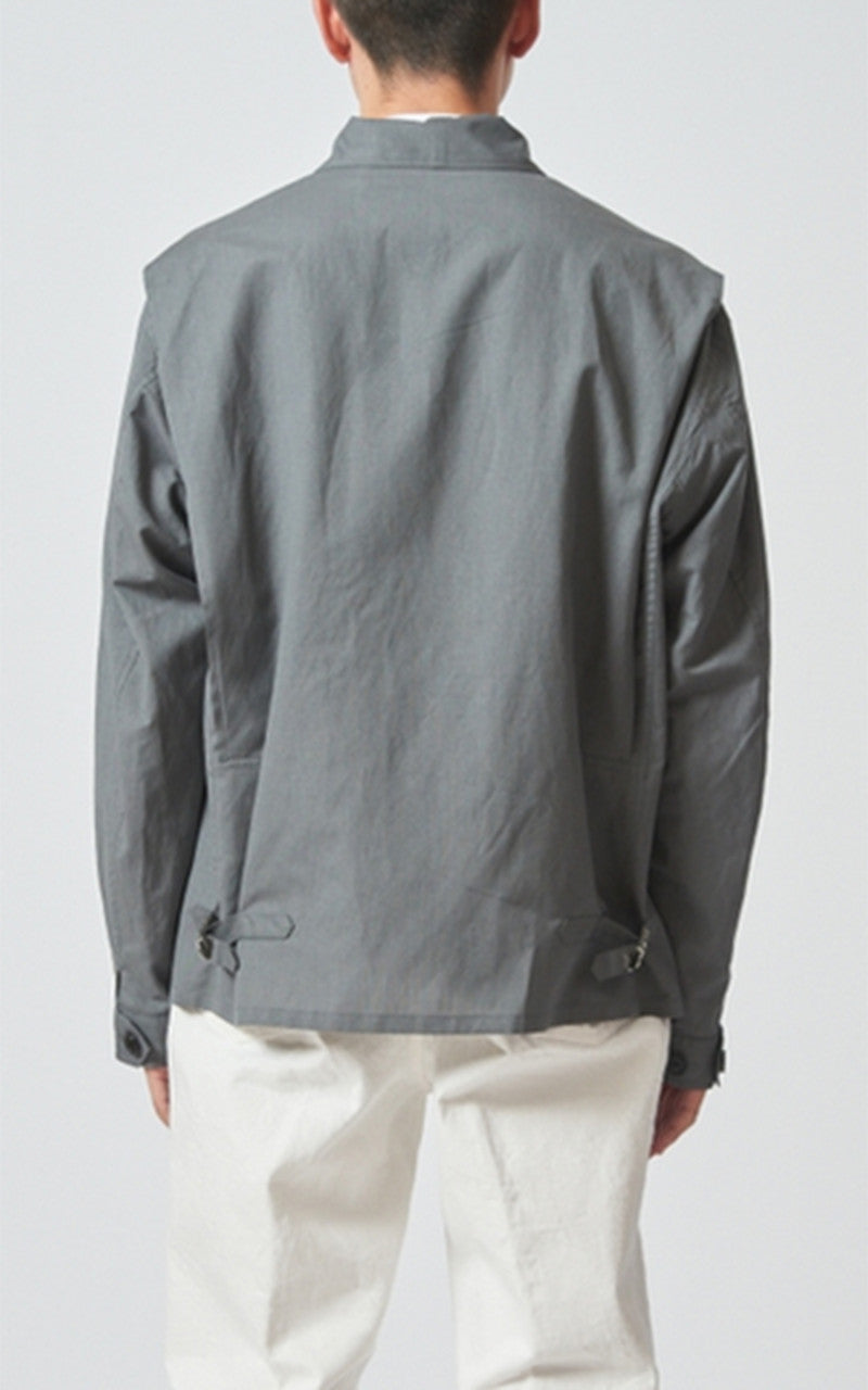 Kaptain Sunshine Fly Blouson Top Grey