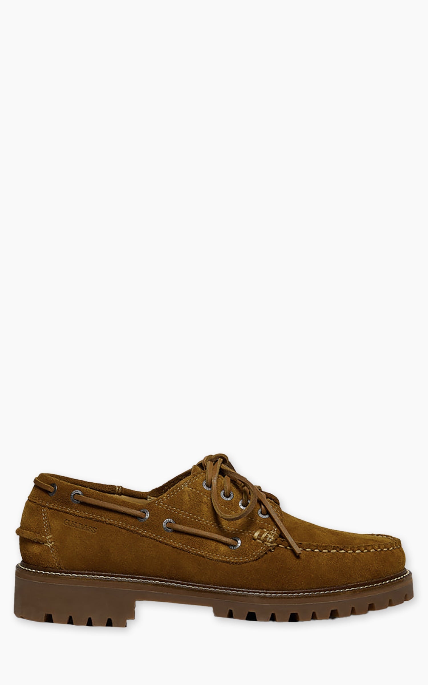 G.H. Bass Ranger Camp Moc Suede Mid Brown Suede