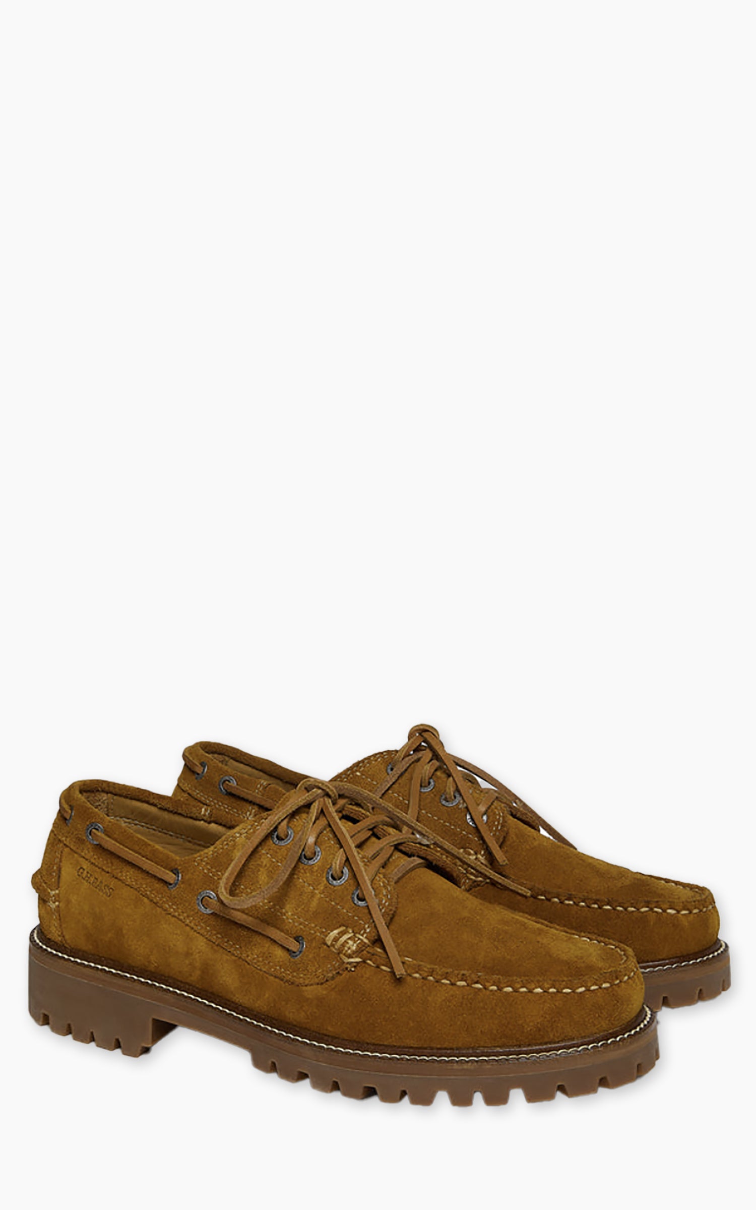 G.H. Bass Ranger Camp Moc Suede Mid Brown Suede