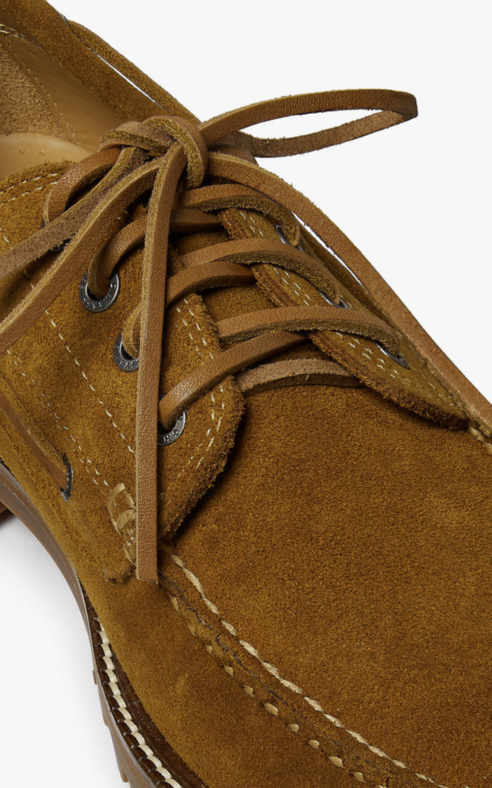 G.H. Bass Ranger Camp Moc Suede Mid Brown Suede