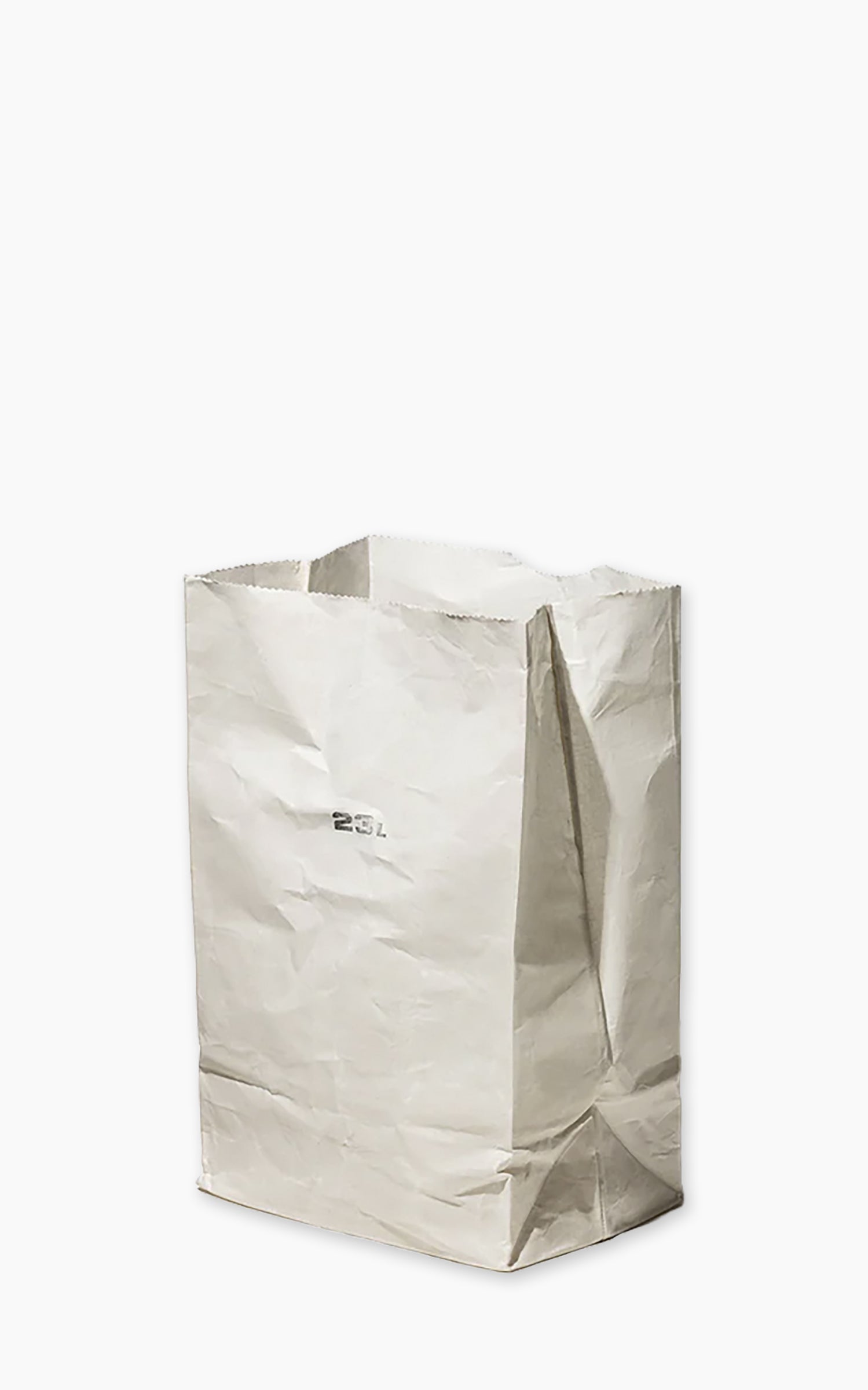 Puebco Grocery Bag Waxed Cotton 23L White