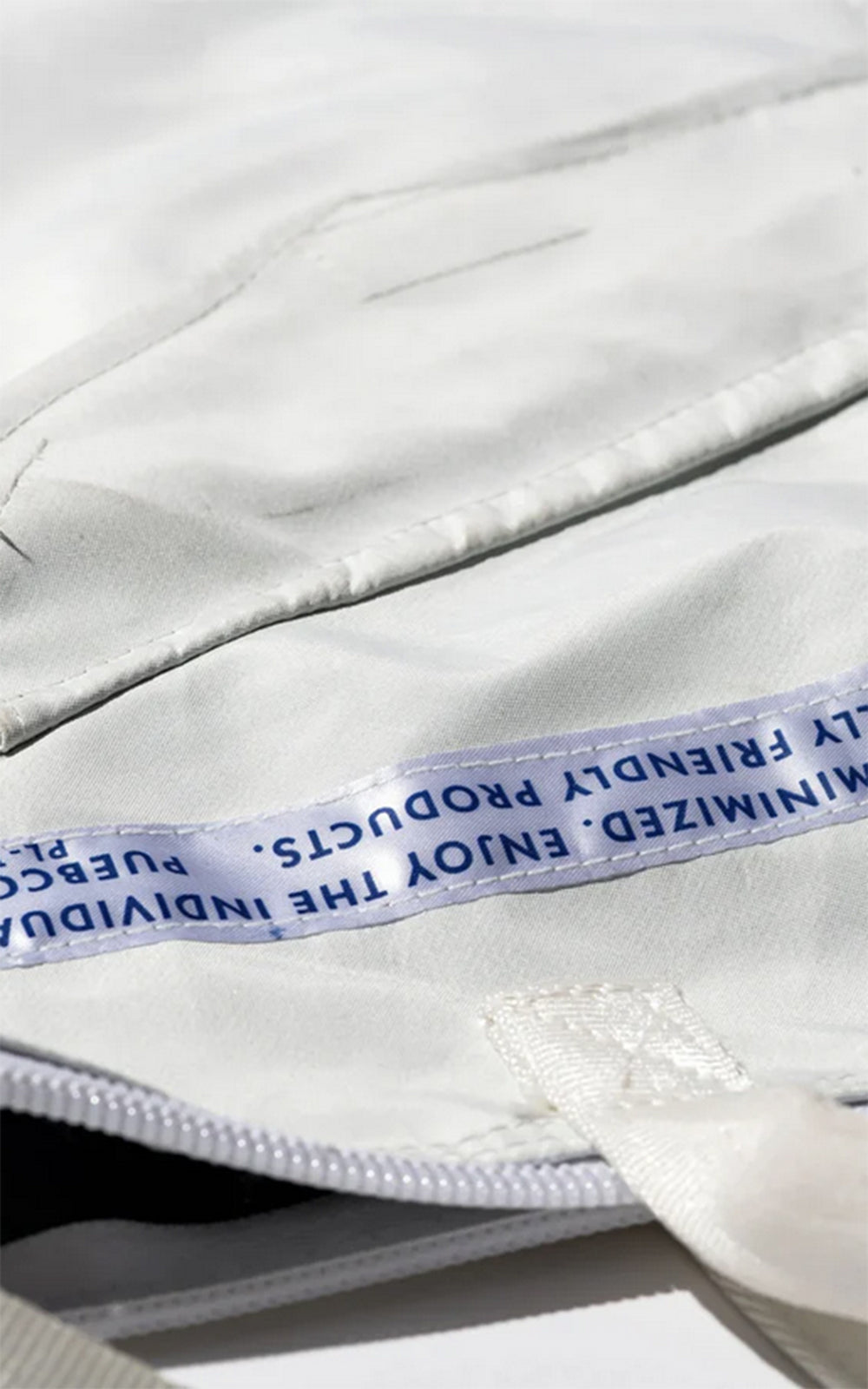 Puebco Snow Jacket Helmet Bag Limited Edition White