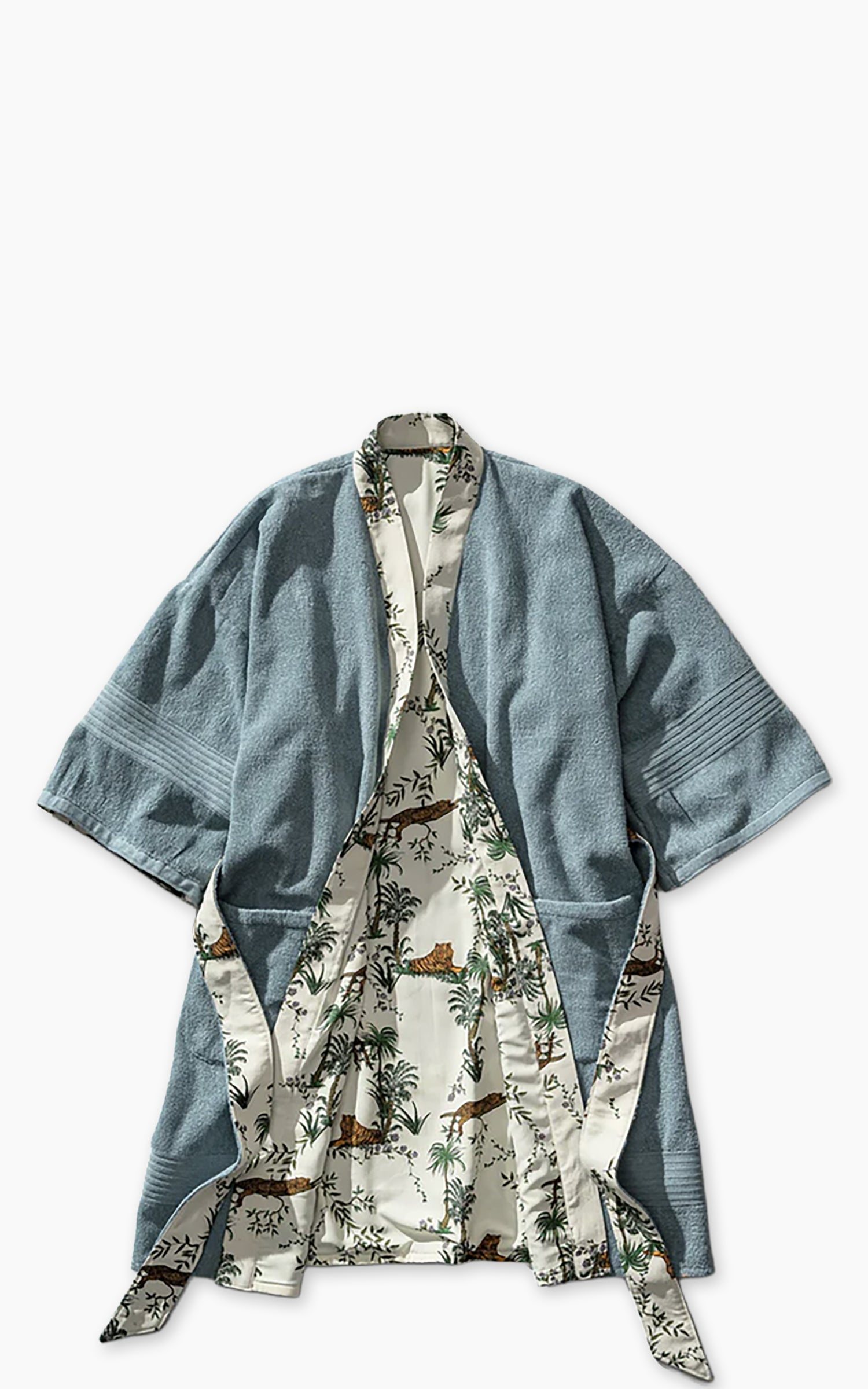 Puebco Printed Reversible Bathrobe Jungle