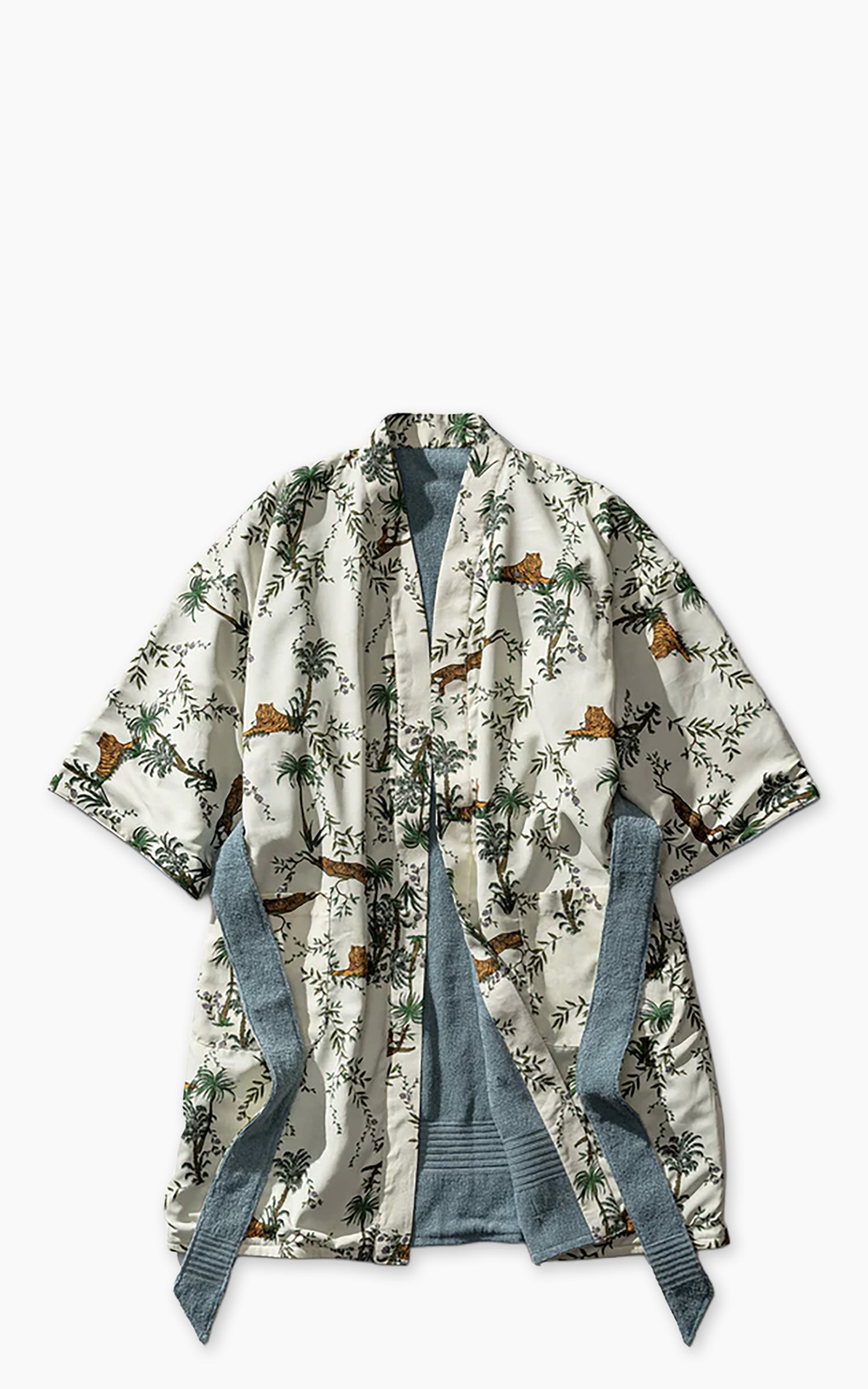 Puebco Printed Reversible Bathrobe Jungle