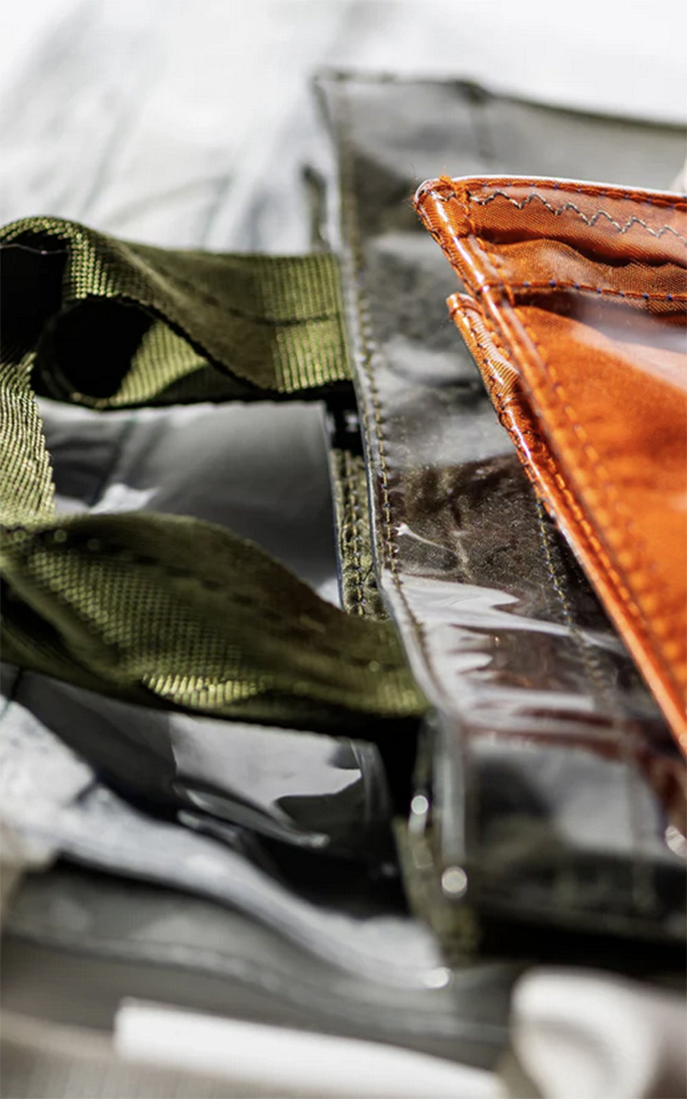 Puebco Covered Parachute Shoulder Bag Olive