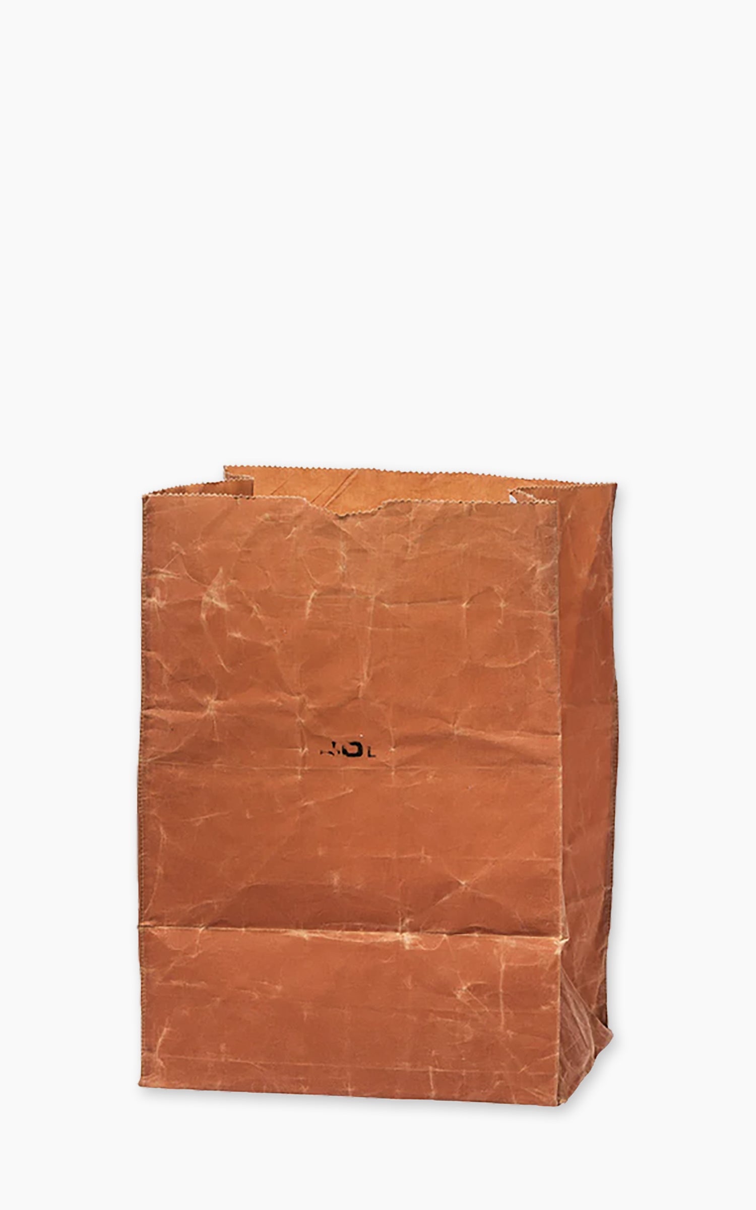 Puebco Grocery Bag Waxed Cotton 40L Brown