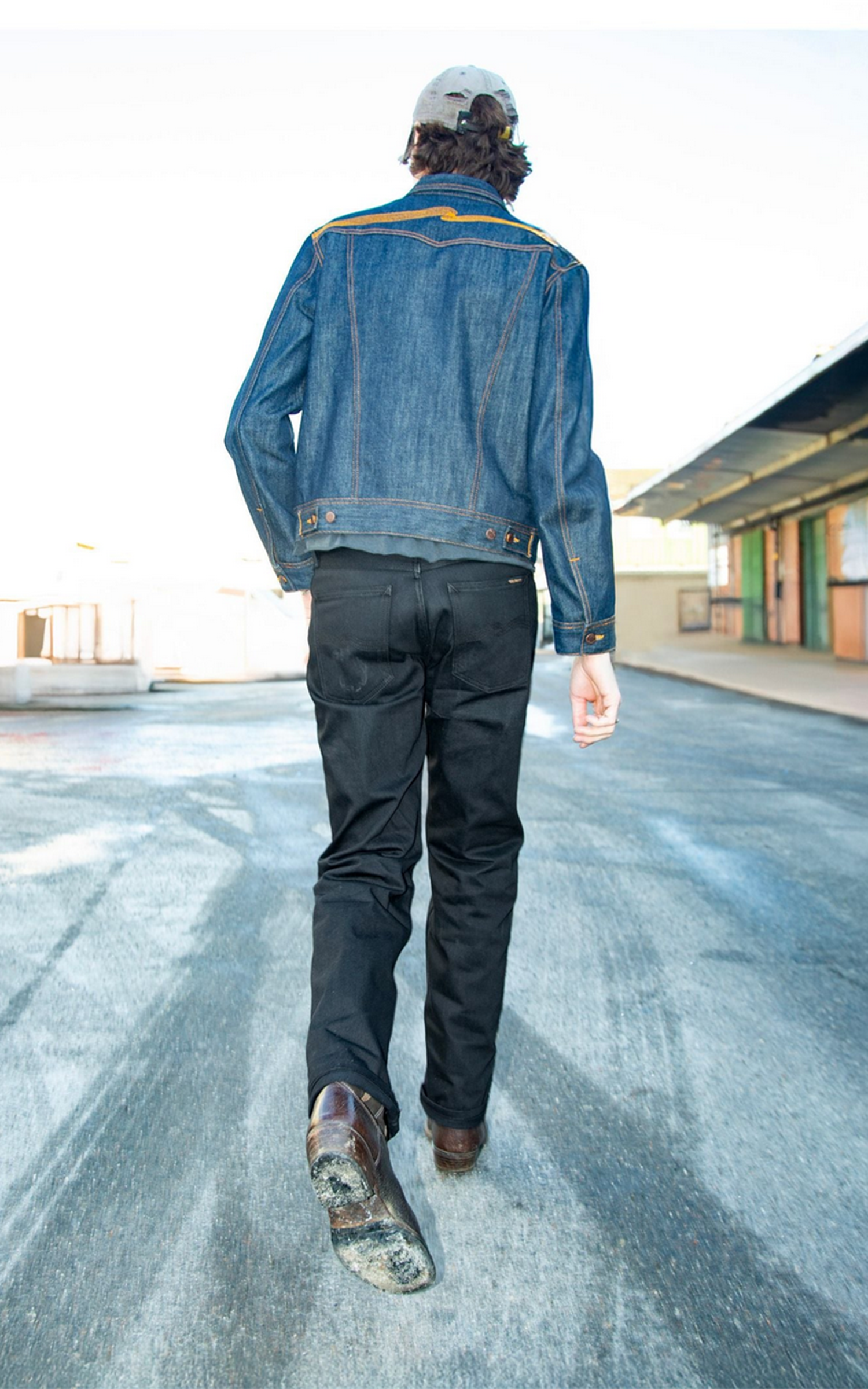 Nudie Jeans Rad Rufus Dry Black Selvage