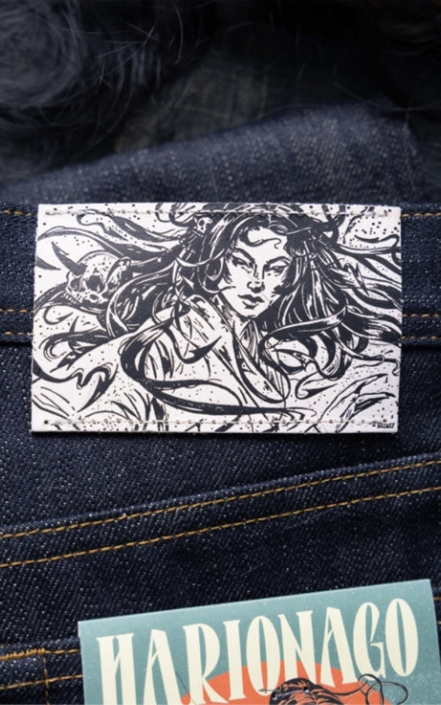 Naked & Famous Denim True Guy Harionago Selvedge Indigo 14oz