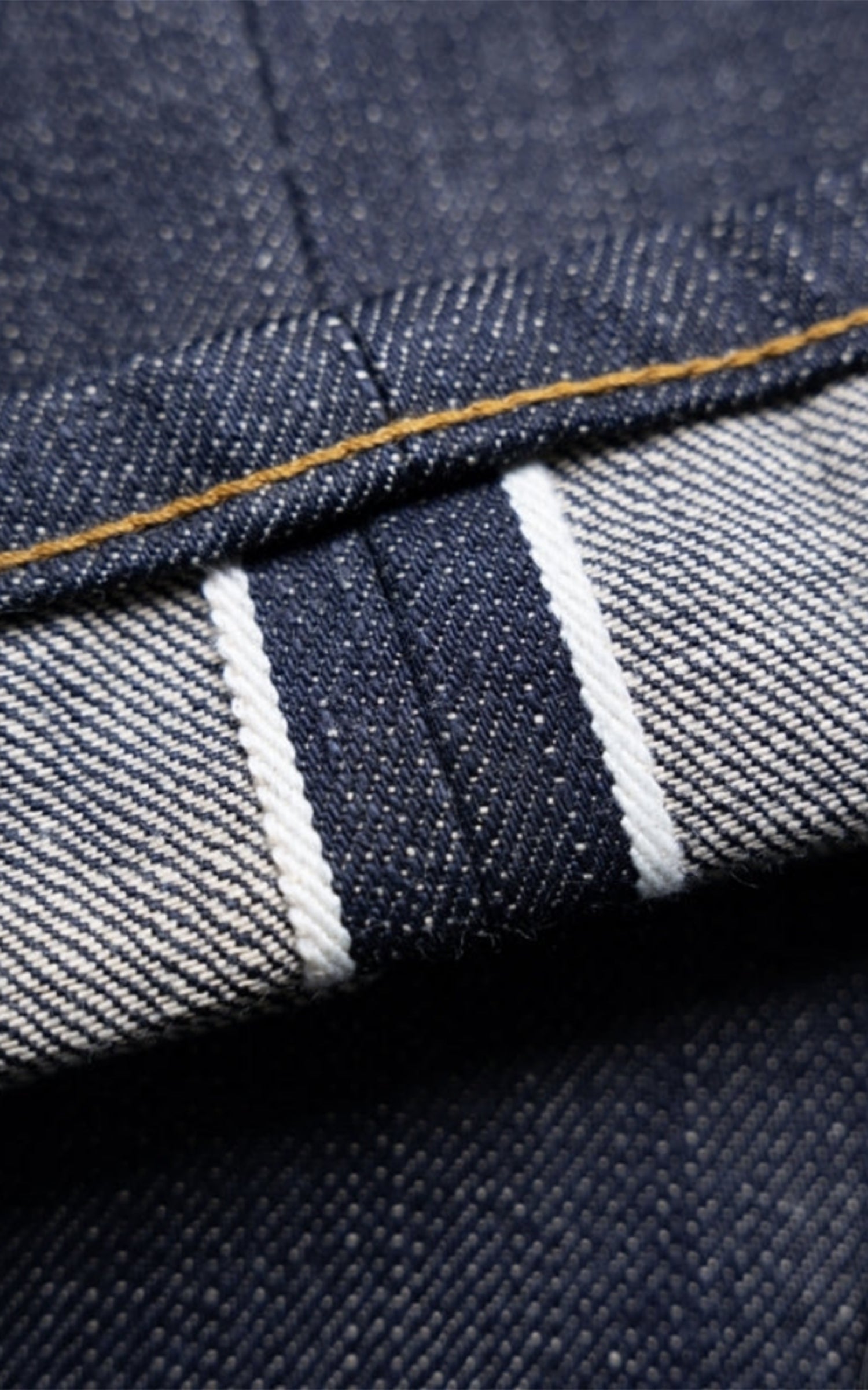 Naked & Famous Denim Weird Guy Harionago Selvedge Indigo 14oz