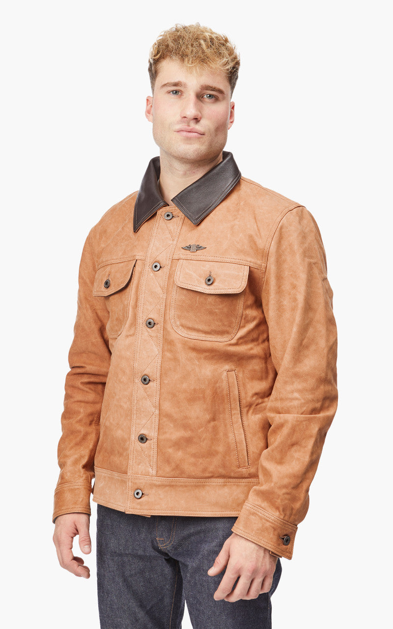 Shangri-La Heritage Terracotta Western Jacket Nubuck