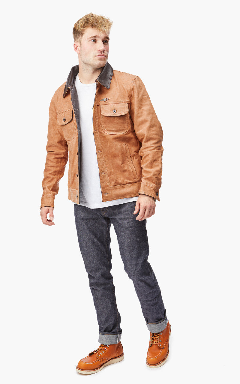 Shangri-La Heritage Terracotta Western Jacket Nubuck