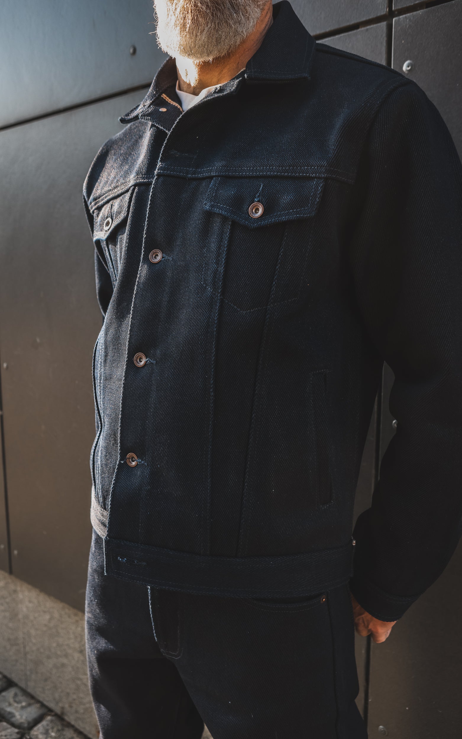 Sosobrothers Denim Jacket "TBOA" Heavyweight Selvedge Double Indigo 33oz