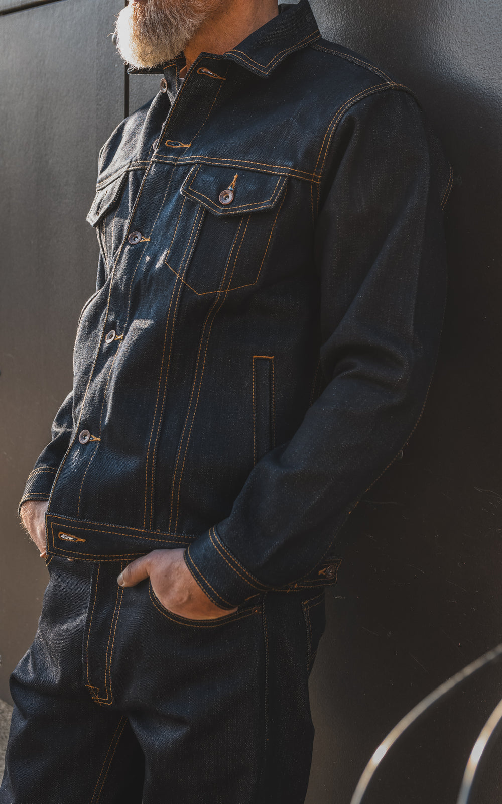Sosobrothers Denim Jacket Heavyweight Ghost Selvedge Indigo 20oz