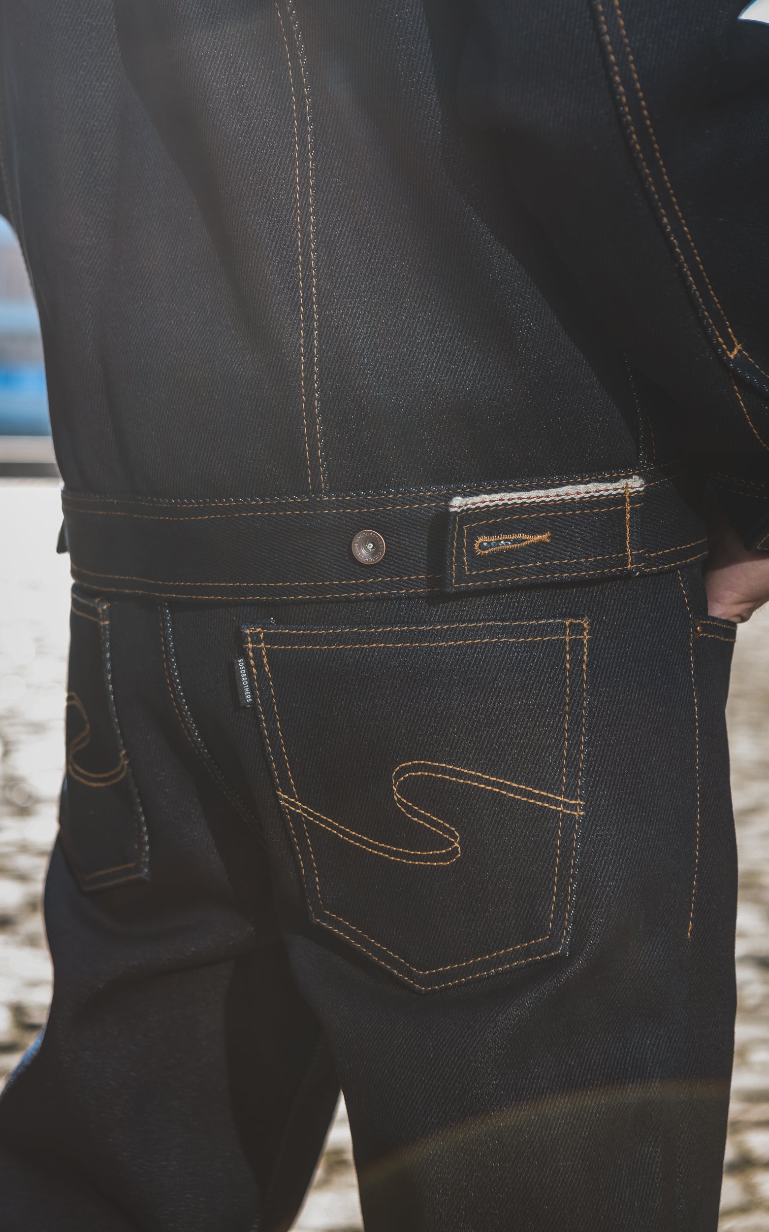 Sosobrothers Denim Jacket "TBOA" Heavyweight Selvedge Indigo 33oz