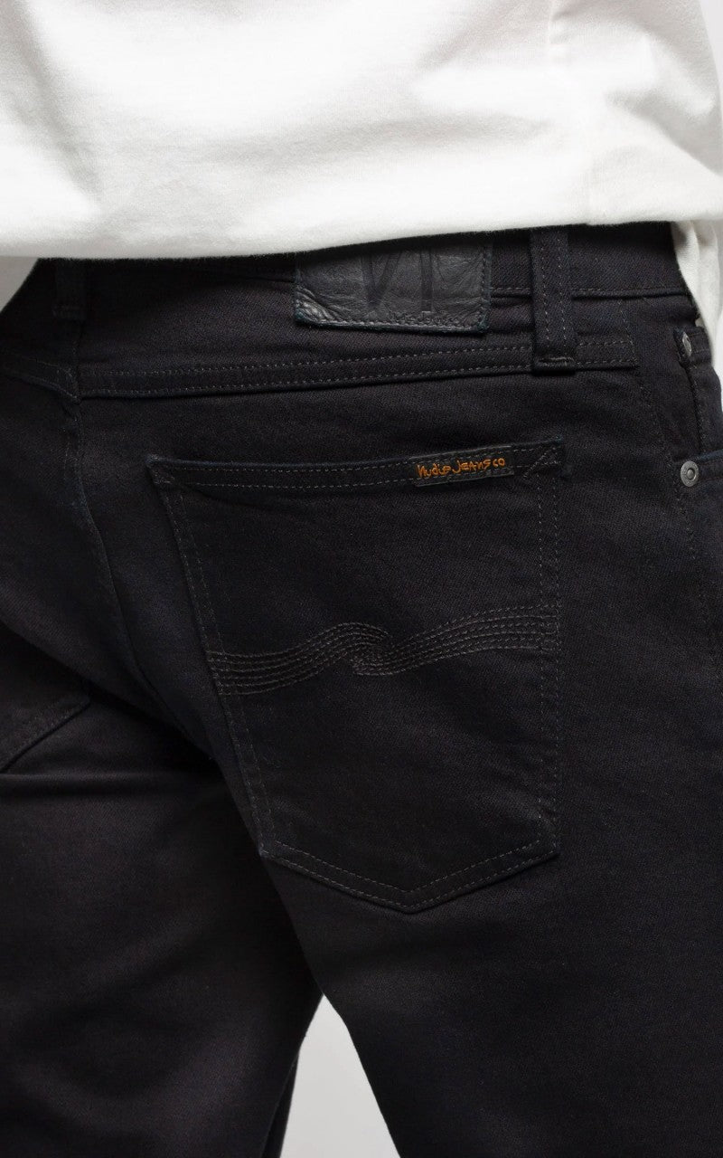 Nudie Jeans Skinny Lin Black Black