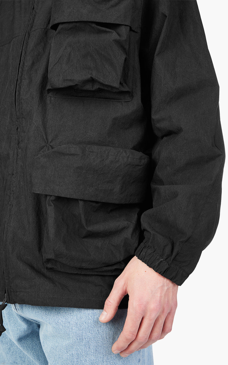 Snow Peak Indigo C/N Parka Black