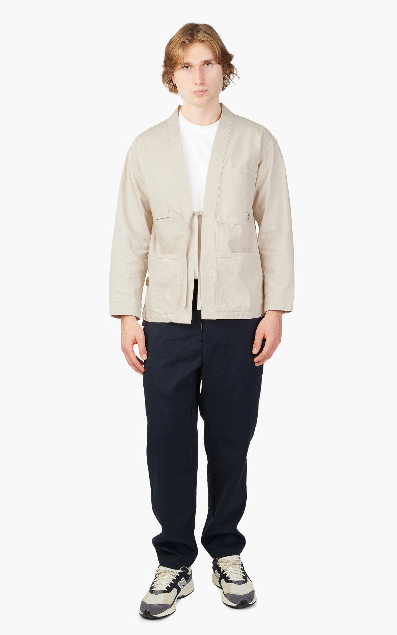 Snow Peak OG Canvas Noragi Jacket Ecru