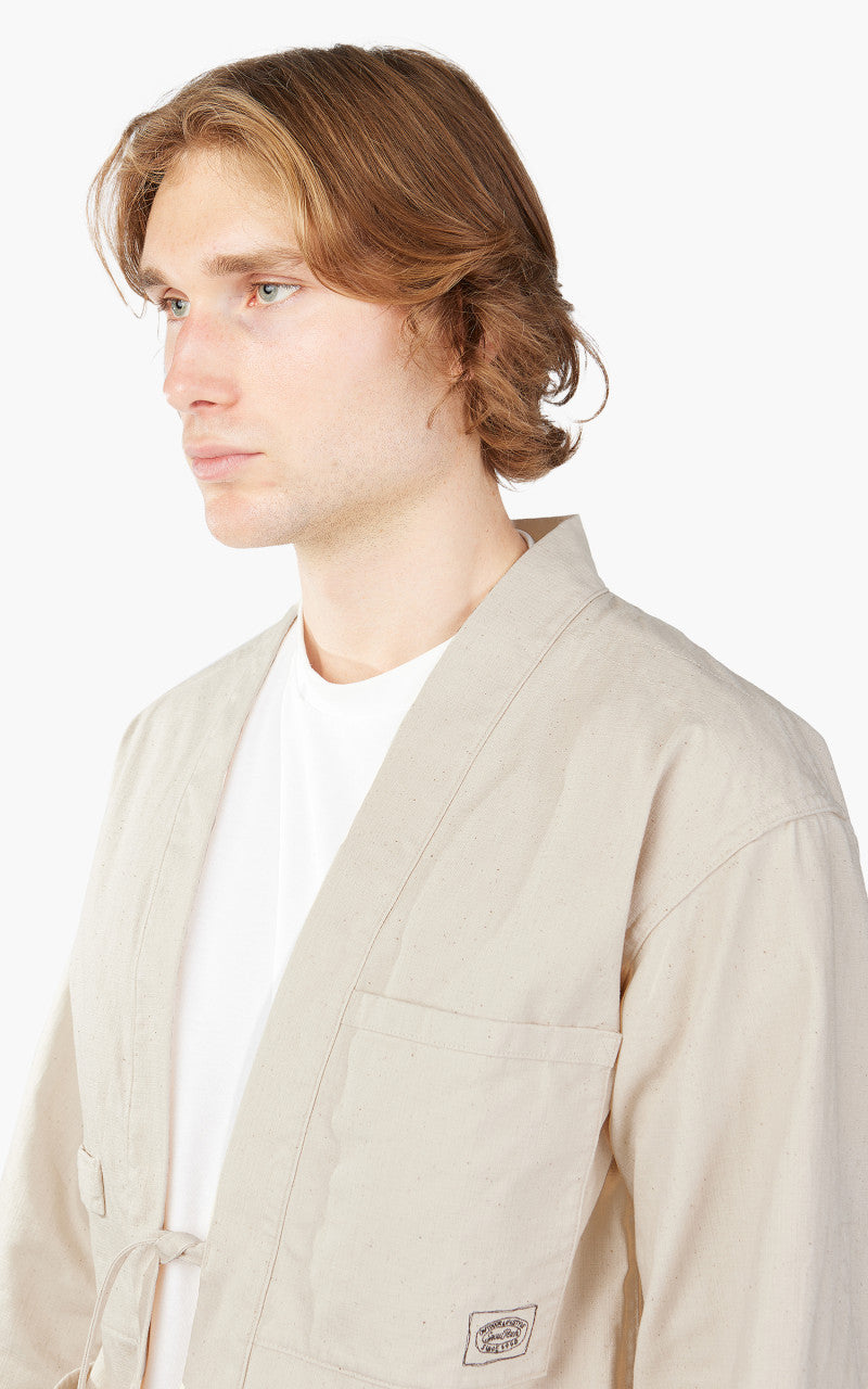 Snow Peak OG Canvas Noragi Jacket Ecru