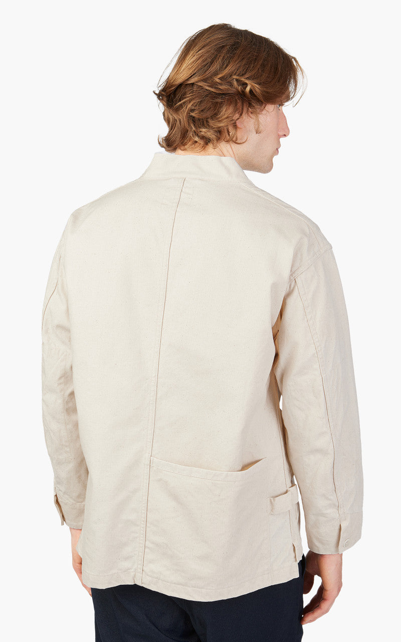 Snow Peak OG Canvas Noragi Jacket Ecru