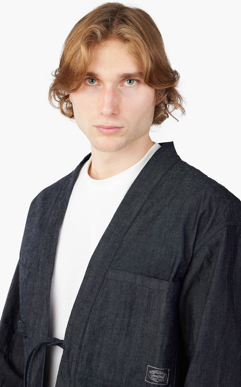 Snow Peak OG Canvas Noragi Jacket Indigo