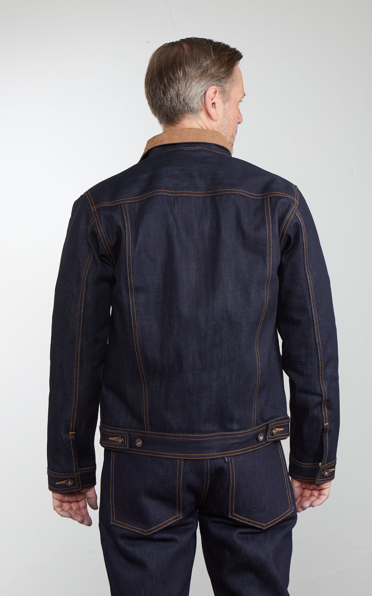 Sosobrothers Classic Selvedge Denim Jacket Blanked Lined Indigo 13.5oz